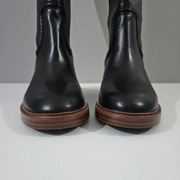 Vince Camuto Black Heeled Boots - Picture 5 of 14